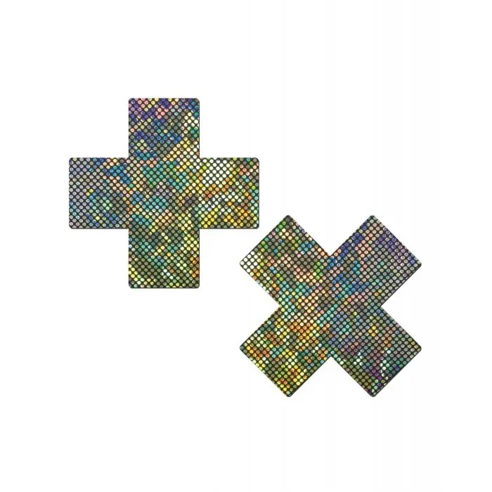 Pastease Disco Glitter Plus X – Silver O/S