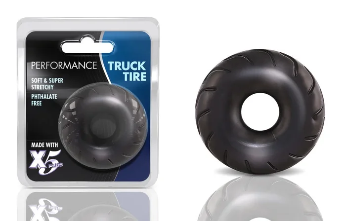 Performance By Blush® | Truck Tire: Black Penis Ring – Made with X5® Plus