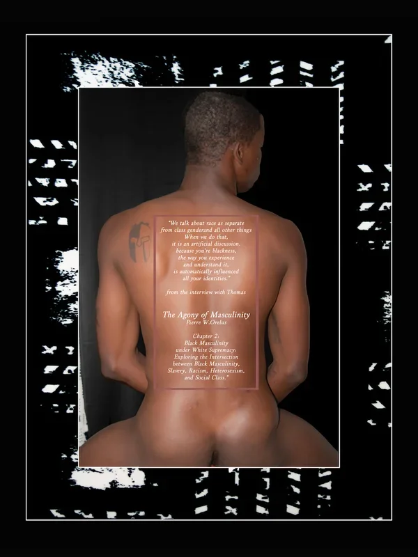 Peter J Robinson Jr, pitch-dark Masculinity, 2025