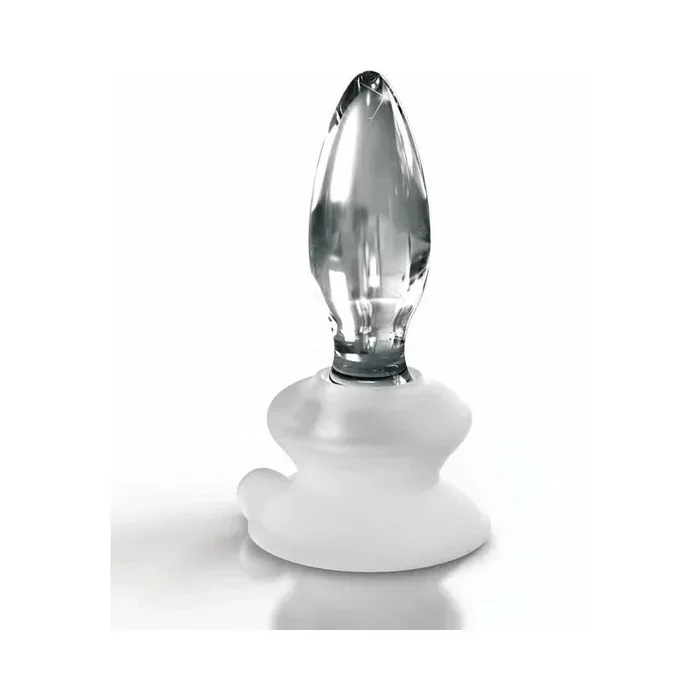 Pipedream Icicles No. 91 Glass Anal Plug With Suction Cup