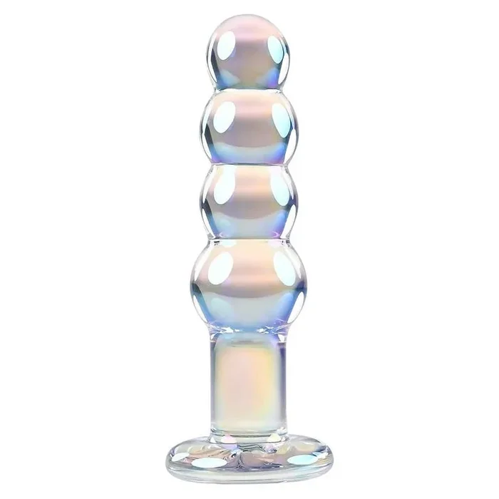 Playboy Jewels Iridescent Glass Beads Dildo