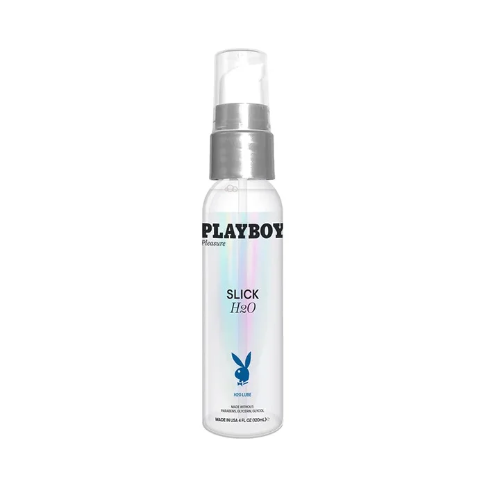 Playboy Slick H2O Water-Base Lubricant 4 oz.
