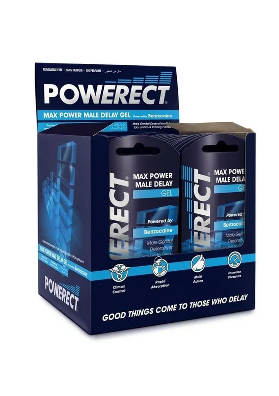 Powerect Benzocaine Delay Serum Foil with Pos
