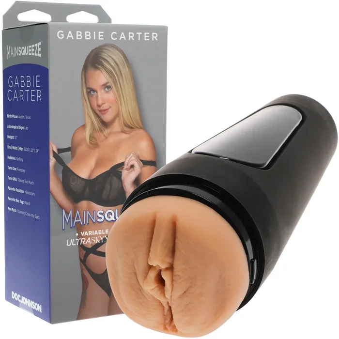 Primary Squeeze Gabbie Carter Penis Masturbator by Doc Johnson