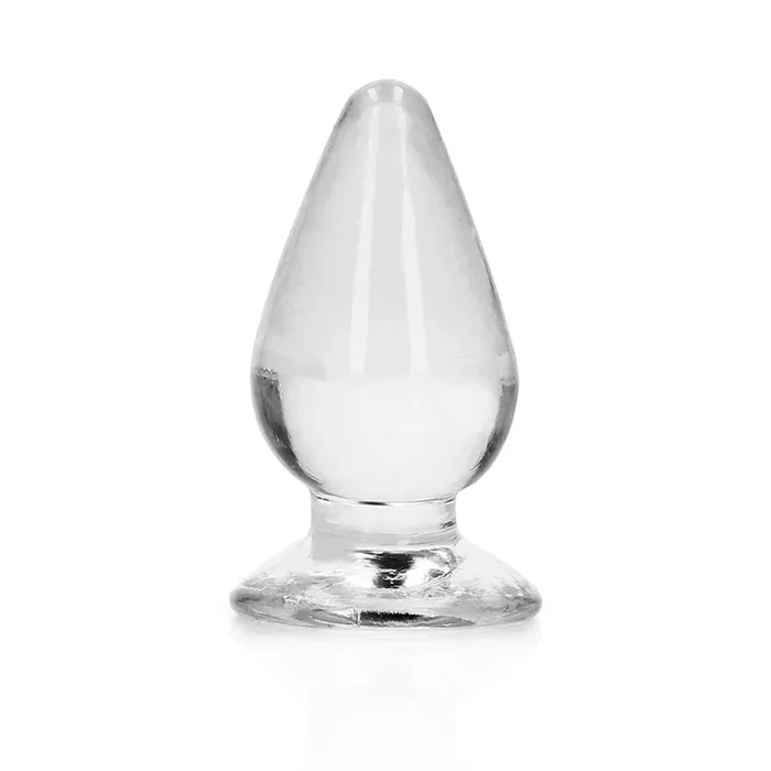 RealRock Crystal Clear 4.5 inch. Anal Plug Clear