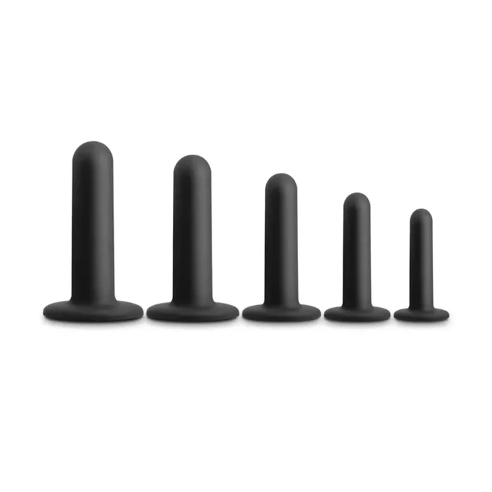 Renegade Dilator Kit Silicone Anal Plugs with Suction Cups (5 Piece)