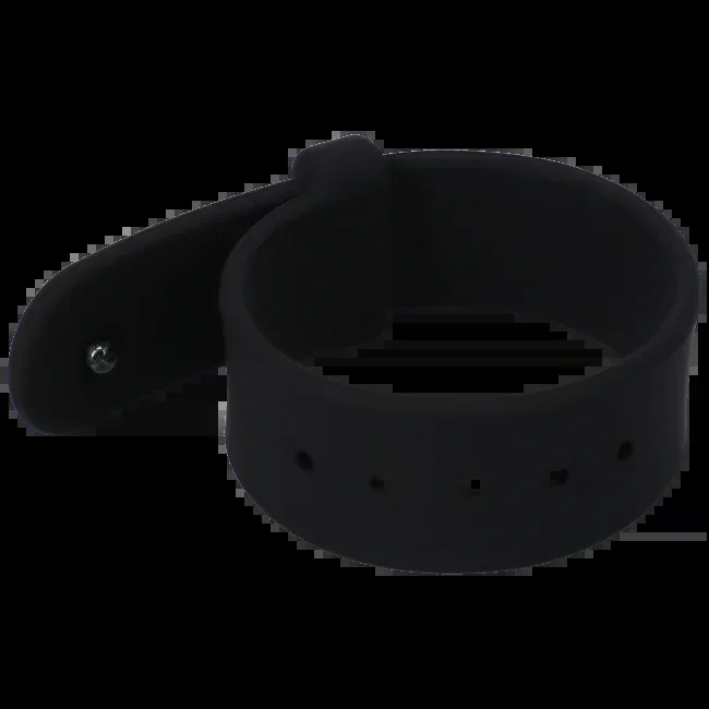 Rock Solid The Belt Adjustable Silicone Penis Ring Black