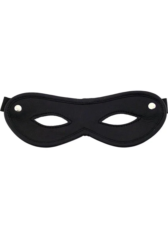 Rouge Open Eye Mask Leather Or Suede