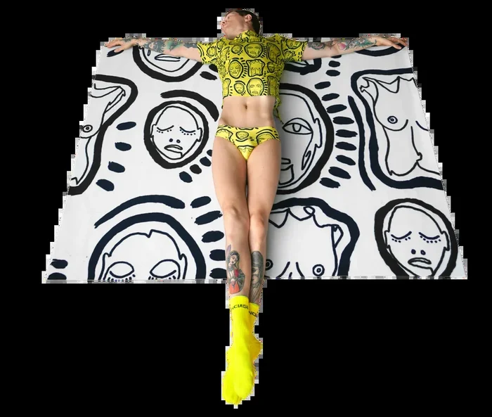 Rug by Patrick Church x HENZEL STUDIO: ALL OVER YOU II