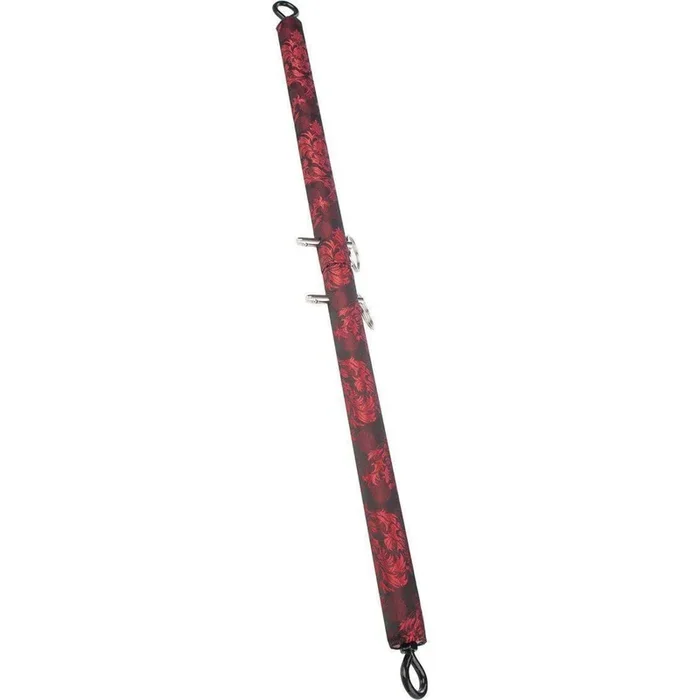 Scandal Spreader Bar Red/Black without Cuffs for Couples Erotic Role Play