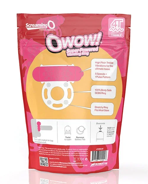Screaming O 4T OWow – Strawberry