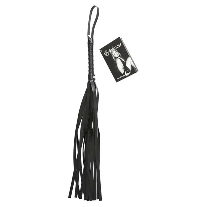 Sex & Mischief Mini Faux Leather Flogger