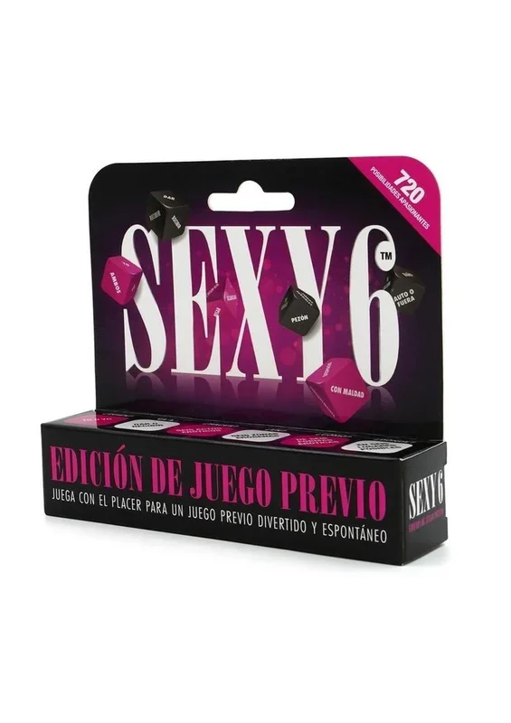 Sexy 6 Foreplay Edition Dice Game (Spanish People