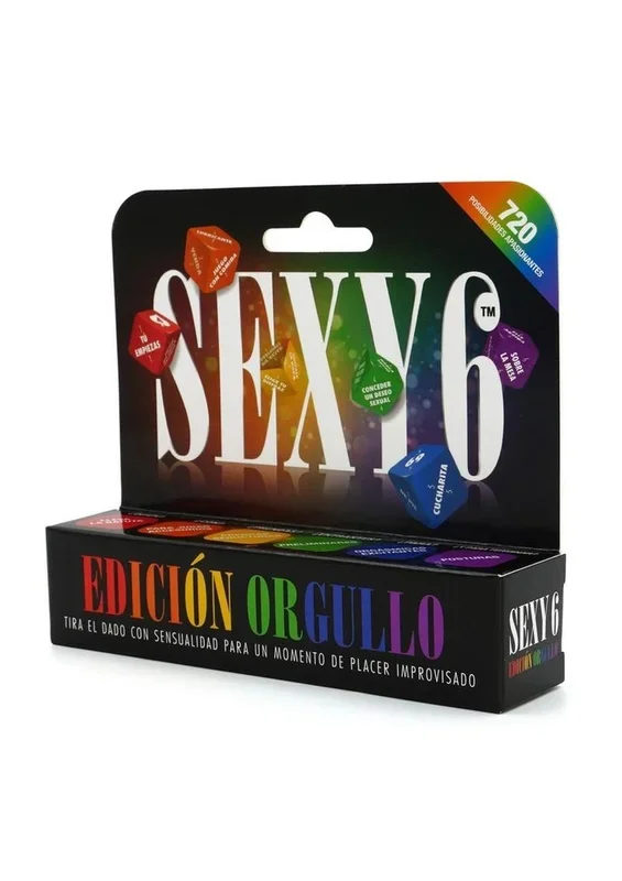 Sexy 6 Pride Edition Dice Game (Spanish People