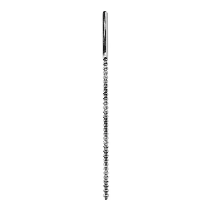 Shots Ouch Urethral Stainless Steel Beaded Dilator – 8mm