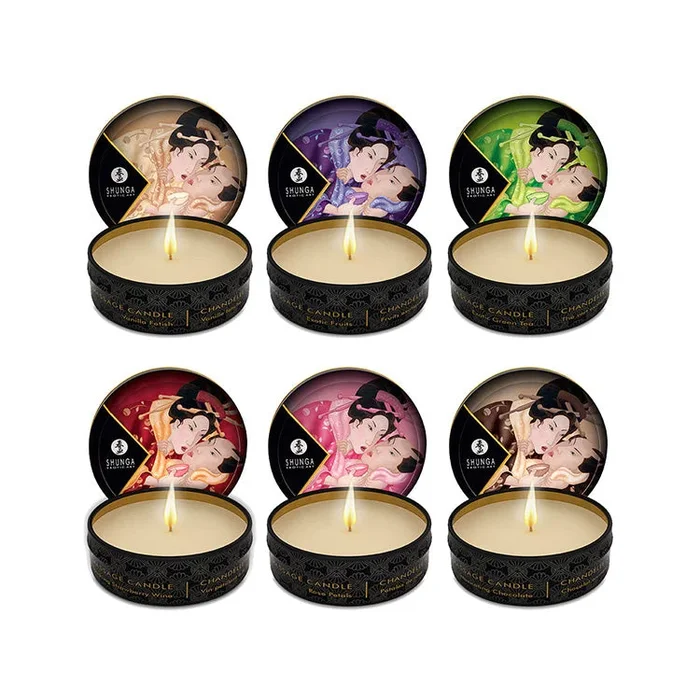 Shunga 1 Oz Travel Size Massage Candles