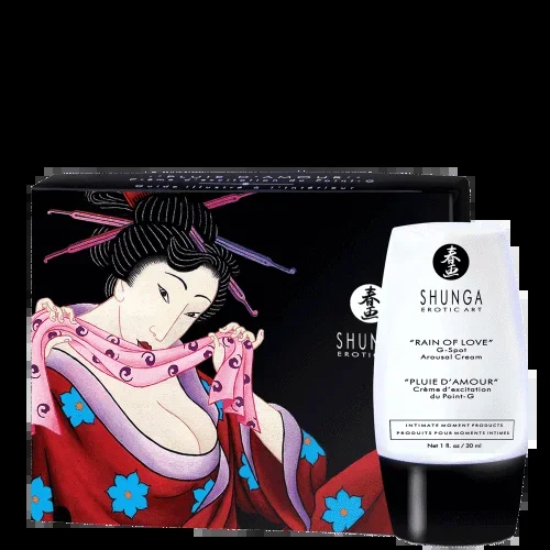 Shunga Rain of Love G-Spot Arousal Cream – 30 ml / 1 fl. oz.