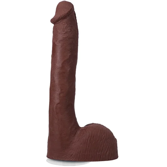 Signature Cocks Pressure 10″ Cock With Removable Vac-U-Lock Suction Cup – Chocolate