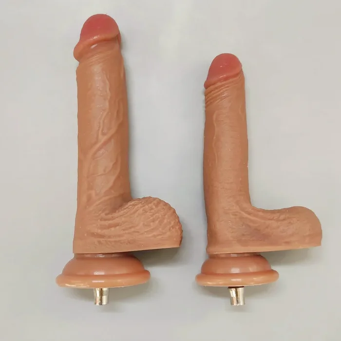 Silicone Sex Machine Attachment Realistic Dildo Attachment for Women