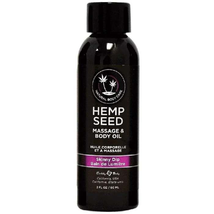 Skinny Dip Hemp Seed Massage Oil – 2oz