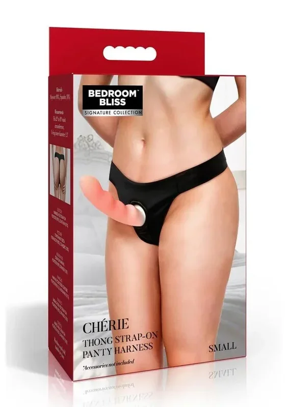 Sleeping Accommodation Bliss Chérie Thong Strap-On Panty Harness