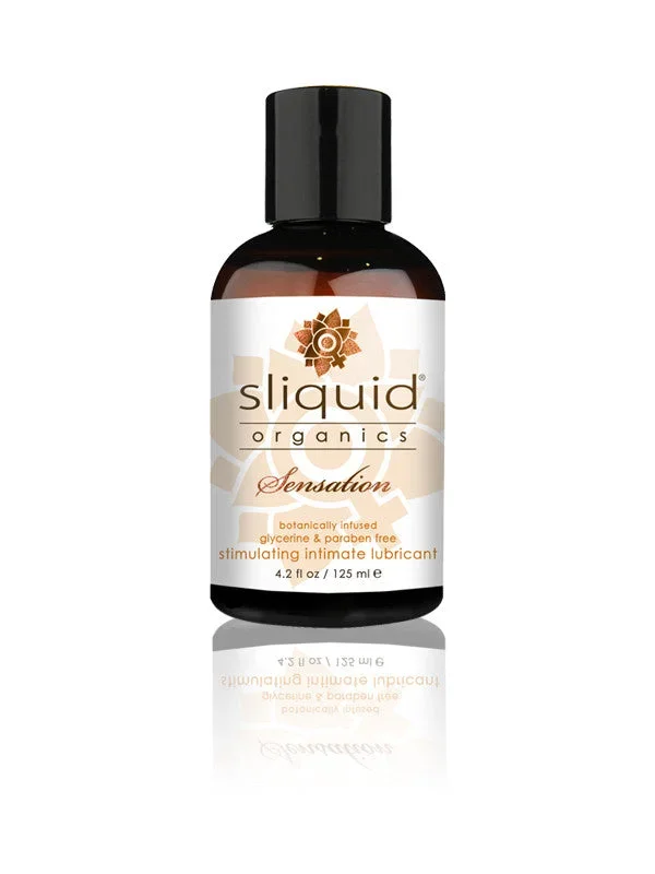 Sliquid Organics Sensation Lubricant 4oz