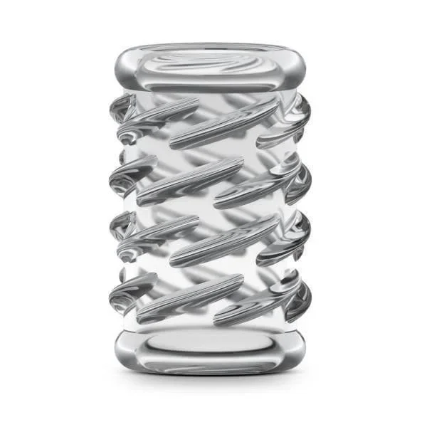 Stop Hard Male Enlargement Penis Girth Enhancement Sleeve 06 Lengthened Rib Texture Unclutter