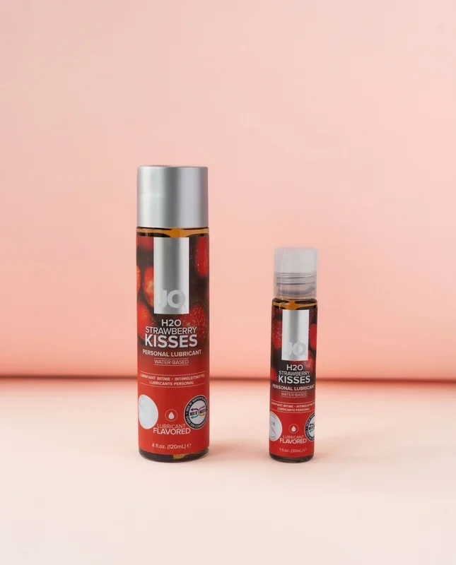 System Jo Strawberry Flavoured Water-Free-Base Lube