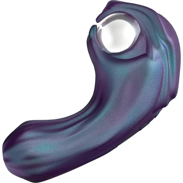 Temptasia By Blush Viper Pulse Vibrator With Mystical Plasma Globe – Dark Millenia