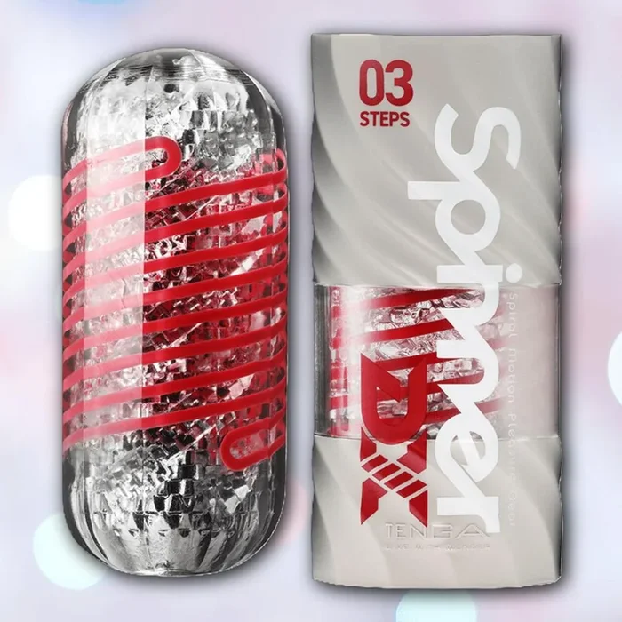 Tenga Spinner DX 03 Steps Reusable Stroker / Spinning Masturbator