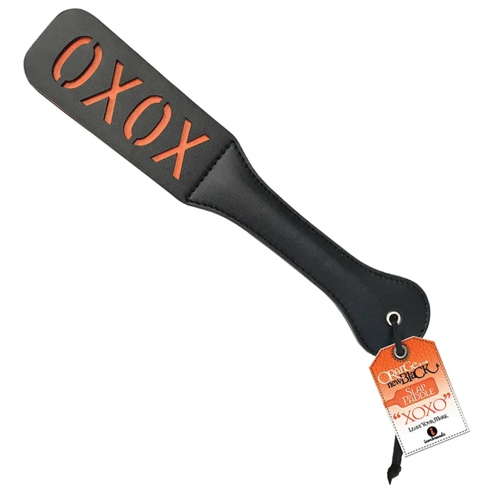 The 9’s Orange Is The New Black Slap Paddle XOXO