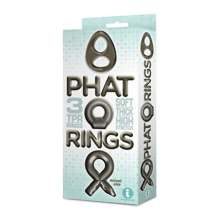 The 9’s Phat Rings Smoke 2 Chunky Cock Rings