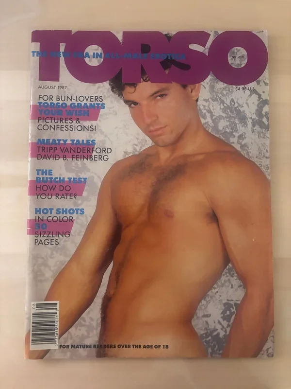 Torso, The New Era In All-Male Erotica. August 1987.