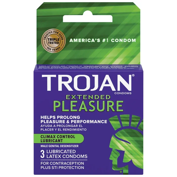 Trojan Extended Pleasure (3 Pack)