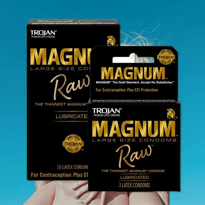 Trojan Magnum “Raw ” Large Size Condoms