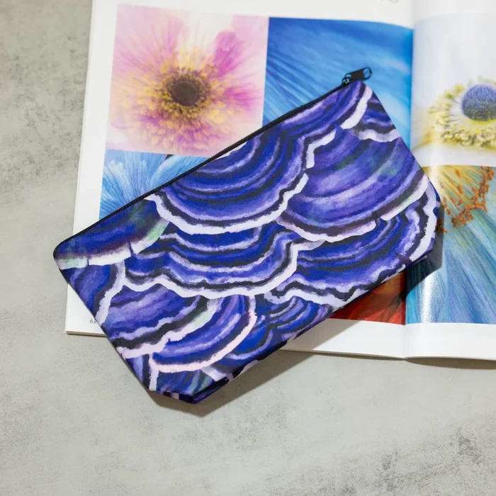 Turkey Tail Mushroom Pouch