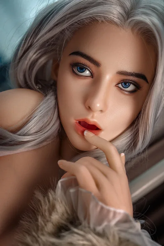 US Stock – Lara 5ft38/ 164cm #M12 ROS Silicone Head TPE Body Big Tits Premium Full Body Realistic Sex Doll For Blowjob