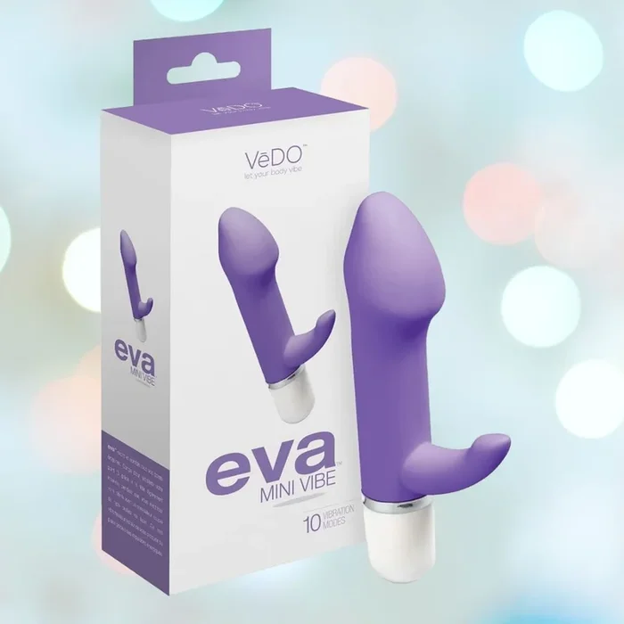 VeDO Eva Mini Vibrating Clitoral and G-Spot Vibrator – ‘Orgasmic Orchid’