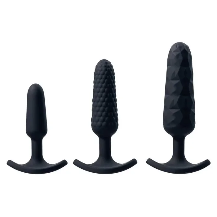 VeDO Trio Silicone Anal Plug Set