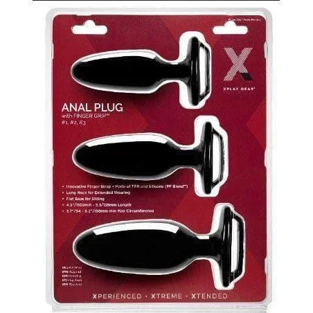 Xplay Finger Grip Plug Starter Kit (3 Pack)